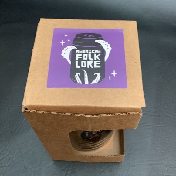 American Folk Lore Beer Club Every Good Story Starts With Beer 16 Ounce Glass - Picture 9 of 10